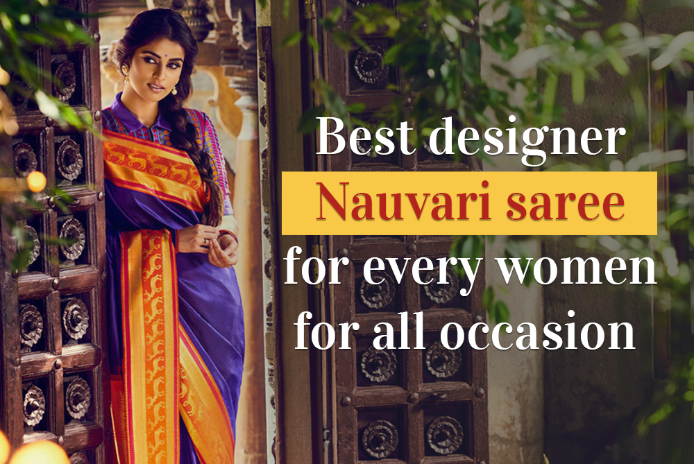 Fancy clearance nauvari saree